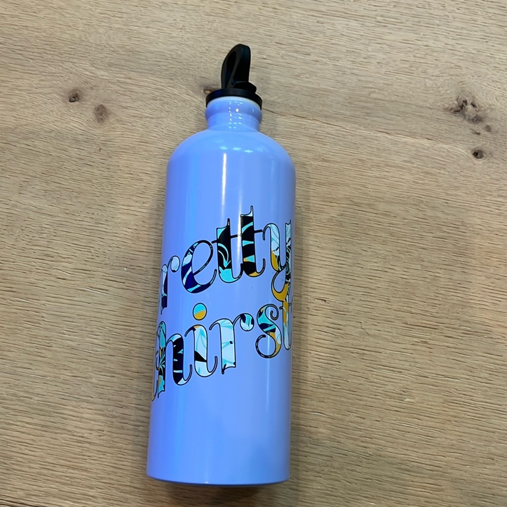 Lululemon "Pretty Thirsty" water bottle by Sigg